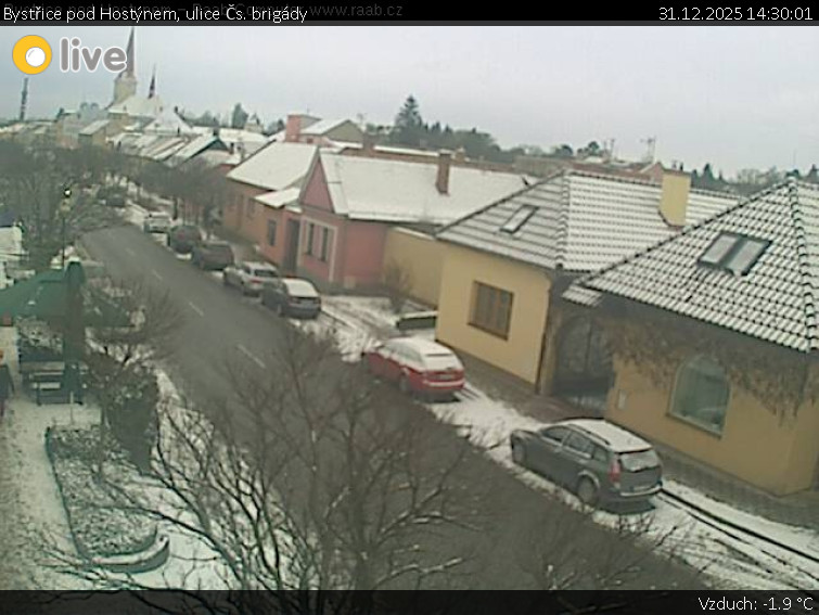 Město Bystřice pod Hostýnem - Bystřice pod Hostýnem, ulice Čs. brigády - 31.12.2025 v 14:30