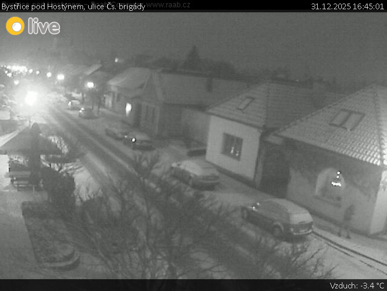 Město Bystřice pod Hostýnem - Bystřice pod Hostýnem, ulice Čs. brigády - 31.12.2025 v 16:45