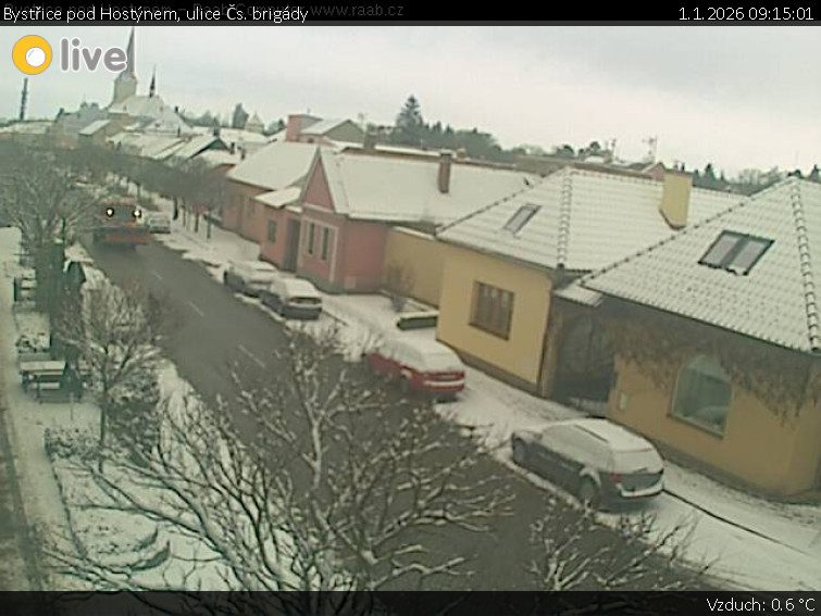 Město Bystřice pod Hostýnem - Bystřice pod Hostýnem, ulice Čs. brigády - 1.1.2026 v 09:15