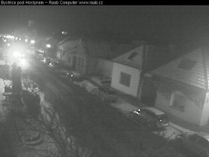 Město Bystřice pod Hostýnem - Bystřice pod Hostýnem, ulice Čs. brigády - 2.1.2026 v 05:15