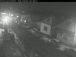 Město Bystřice pod Hostýnem - Bystřice pod Hostýnem, ulice Čs. brigády - 2.1.2026 v 06:45