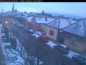 Město Bystřice pod Hostýnem - Bystřice pod Hostýnem, ulice Čs. brigády - 2.1.2026 v 07:45
