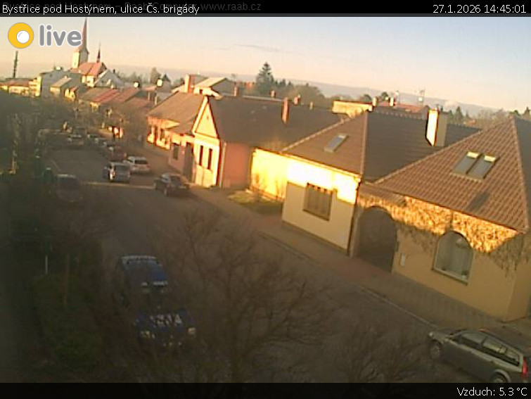 Město Bystřice pod Hostýnem - Bystřice pod Hostýnem, ulice Čs. brigády - 27.1.2026 v 14:45