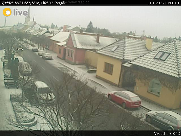 Město Bystřice pod Hostýnem - Bystřice pod Hostýnem, ulice Čs. brigády - 31.1.2026 v 09:00