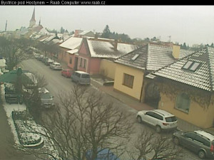 Město Bystřice pod Hostýnem - Bystřice pod Hostýnem, ulice Čs. brigády - 2.2.2026 v 11:45 Město Bystřice pod Hostýnem - Bystřice pod Hostýnem, ulice Čs. brigády - 2.2.2026 v 11:45