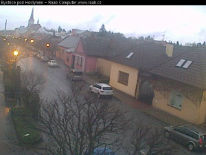 Město Bystřice pod Hostýnem - Bystřice pod Hostýnem, ulice Čs. brigády - 23.2.2026 v 06:45 Město Bystřice pod Hostýnem - Bystřice pod Hostýnem, ulice Čs. brigády - 23.2.2026 v 06:45