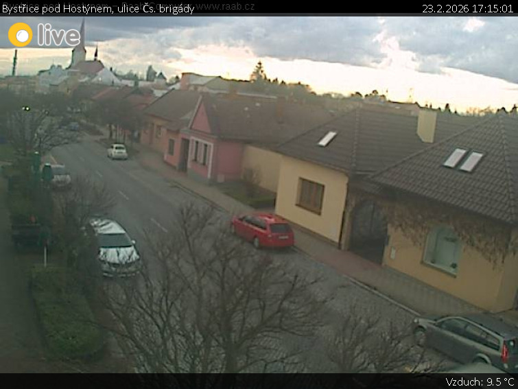 Město Bystřice pod Hostýnem - Bystřice pod Hostýnem, ulice Čs. brigády - 23.2.2026 v 17:15