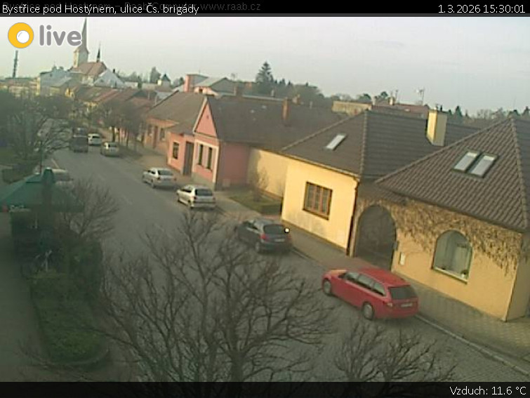 Město Bystřice pod Hostýnem - Bystřice pod Hostýnem, ulice Čs. brigády - 1.3.2026 v 15:30