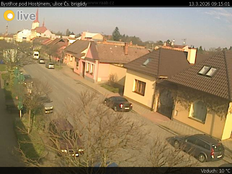 Město Bystřice pod Hostýnem - Bystřice pod Hostýnem, ulice Čs. brigády - 13.3.2026 v 09:15