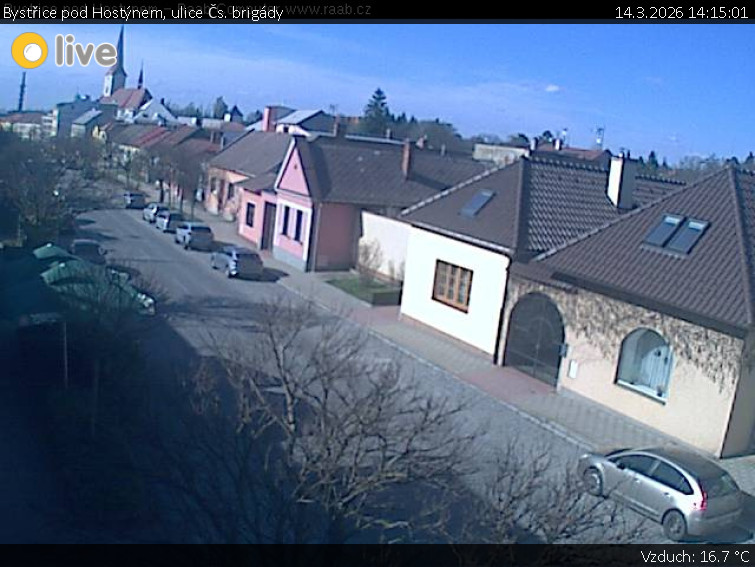 Město Bystřice pod Hostýnem - Bystřice pod Hostýnem, ulice Čs. brigády - 14.3.2026 v 14:15