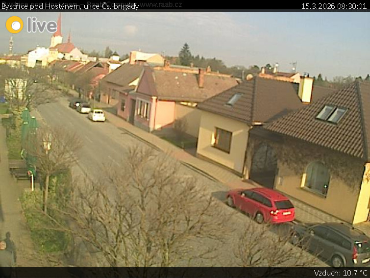 Město Bystřice pod Hostýnem - Bystřice pod Hostýnem, ulice Čs. brigády - 15.3.2026 v 08:30