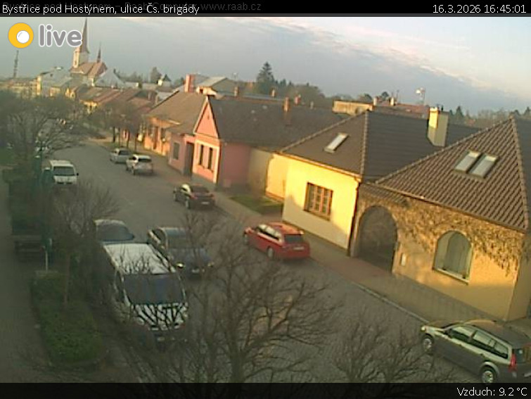 Město Bystřice pod Hostýnem - Bystřice pod Hostýnem, ulice Čs. brigády - 16.3.2026 v 16:45