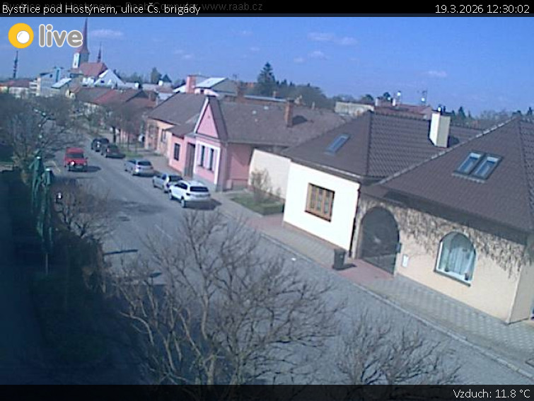 Město Bystřice pod Hostýnem - Bystřice pod Hostýnem, ulice Čs. brigády - 19.3.2026 v 12:30