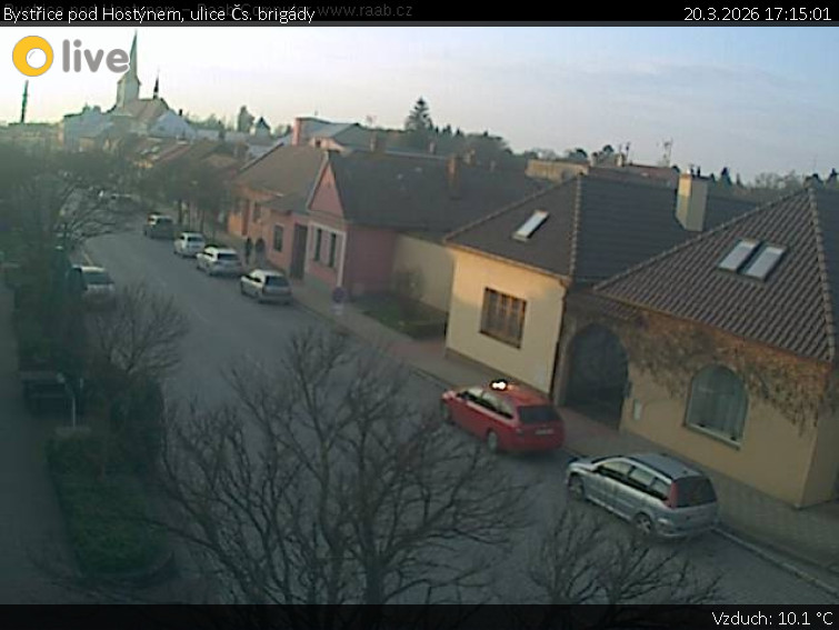 Město Bystřice pod Hostýnem - Bystřice pod Hostýnem, ulice Čs. brigády - 20.3.2026 v 17:15