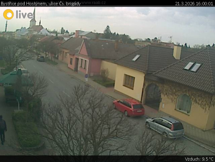 Město Bystřice pod Hostýnem - Bystřice pod Hostýnem, ulice Čs. brigády - 21.3.2026 v 16:00