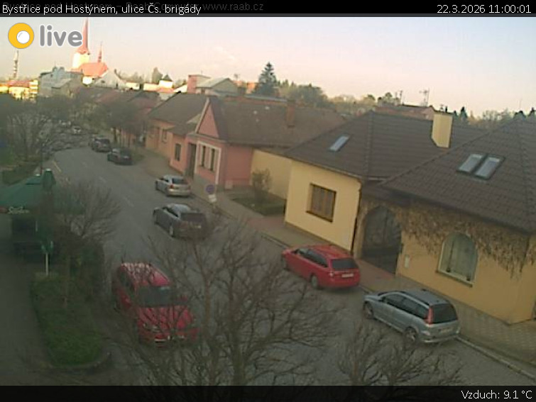 Město Bystřice pod Hostýnem - Bystřice pod Hostýnem, ulice Čs. brigády - 22.3.2026 v 11:00