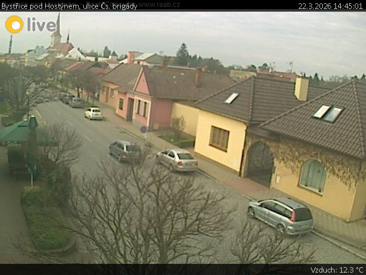 Město Bystřice pod Hostýnem - Bystřice pod Hostýnem, ulice Čs. brigády - 22.3.2026 v 14:45