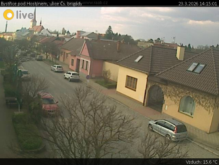 Město Bystřice pod Hostýnem - Bystřice pod Hostýnem, ulice Čs. brigády - 23.3.2026 v 14:15