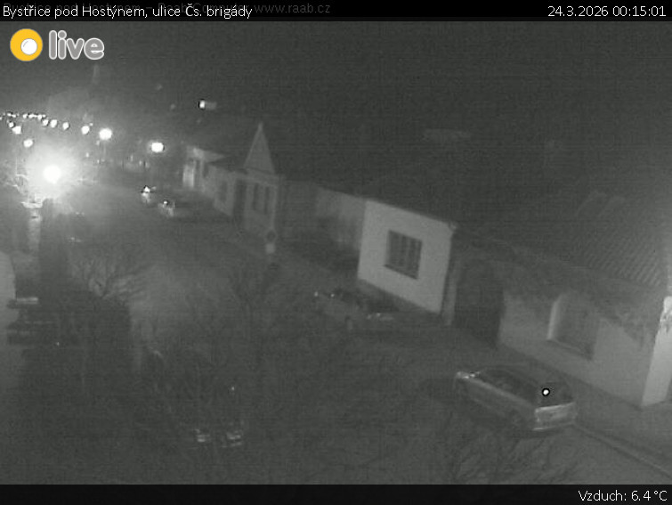 Město Bystřice pod Hostýnem - Bystřice pod Hostýnem, ulice Čs. brigády - 24.3.2026 v 00:15