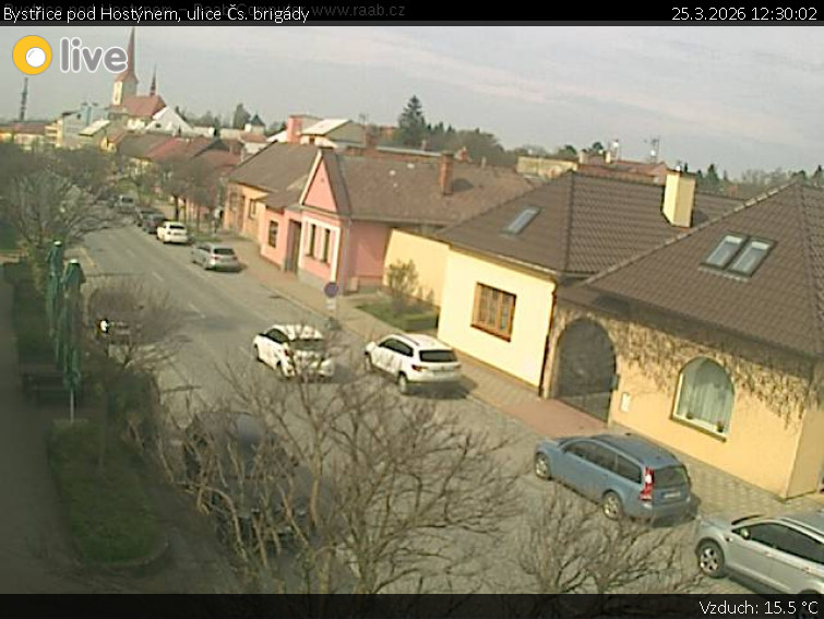 Město Bystřice pod Hostýnem - Bystřice pod Hostýnem, ulice Čs. brigády - 25.3.2026 v 12:30
