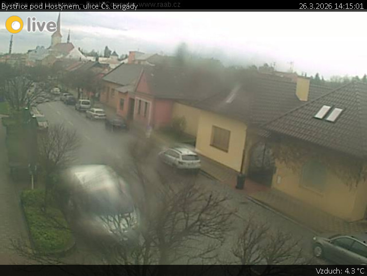 Město Bystřice pod Hostýnem - Bystřice pod Hostýnem, ulice Čs. brigády - 26.3.2026 v 14:15