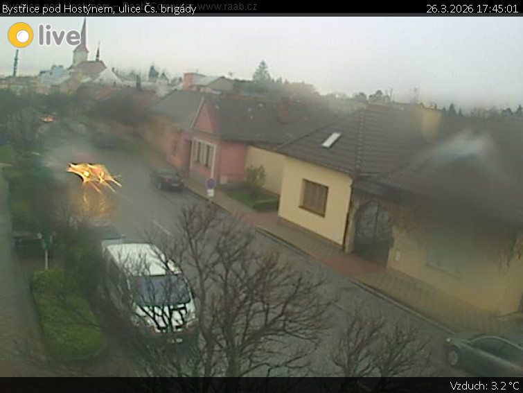 Město Bystřice pod Hostýnem - Bystřice pod Hostýnem, ulice Čs. brigády - 26.3.2026 v 17:45