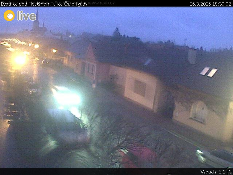 Město Bystřice pod Hostýnem - Bystřice pod Hostýnem, ulice Čs. brigády - 26.3.2026 v 18:30