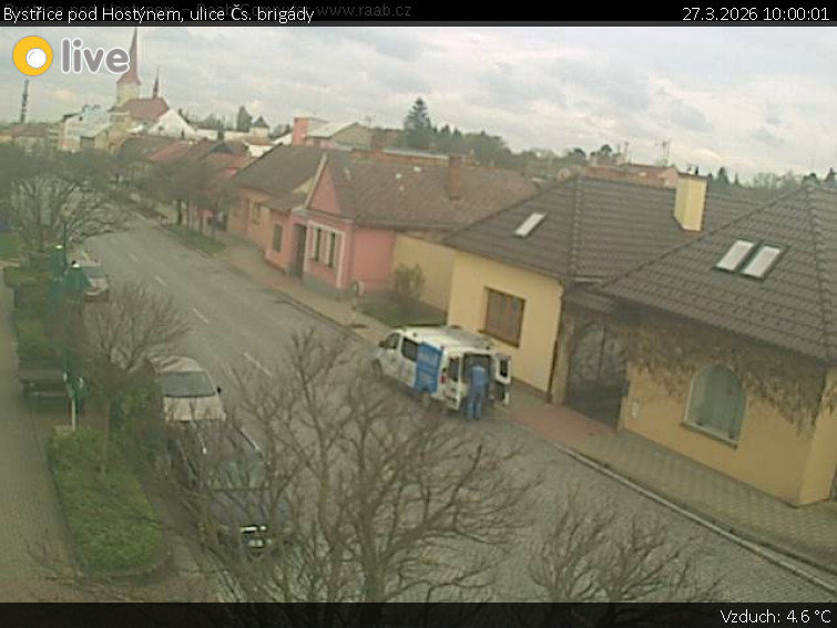 Město Bystřice pod Hostýnem - Bystřice pod Hostýnem, ulice Čs. brigády - 27.3.2026 v 10:00