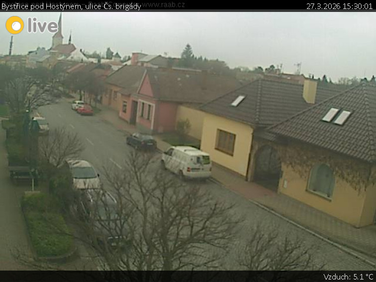 Město Bystřice pod Hostýnem - Bystřice pod Hostýnem, ulice Čs. brigády - 27.3.2026 v 15:30