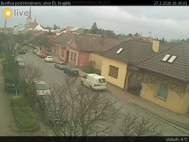 Město Bystřice pod Hostýnem - Bystřice pod Hostýnem, ulice Čs. brigády - 27.3.2026 v 16:30