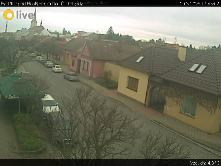 Město Bystřice pod Hostýnem - Bystřice pod Hostýnem, ulice Čs. brigády - 29.3.2026 v 12:45