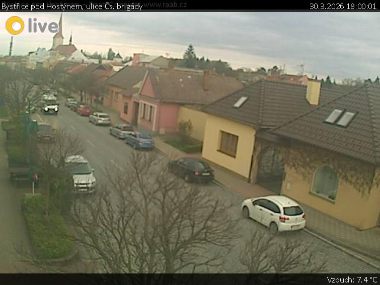 Město Bystřice pod Hostýnem - Bystřice pod Hostýnem, ulice Čs. brigády - 30.3.2026 v 18:00