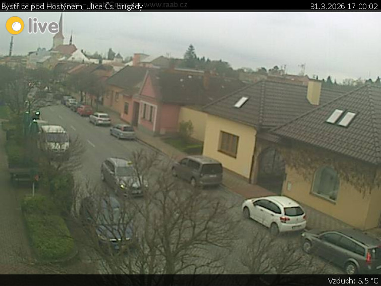 Město Bystřice pod Hostýnem - Bystřice pod Hostýnem, ulice Čs. brigády - 31.3.2026 v 17:00