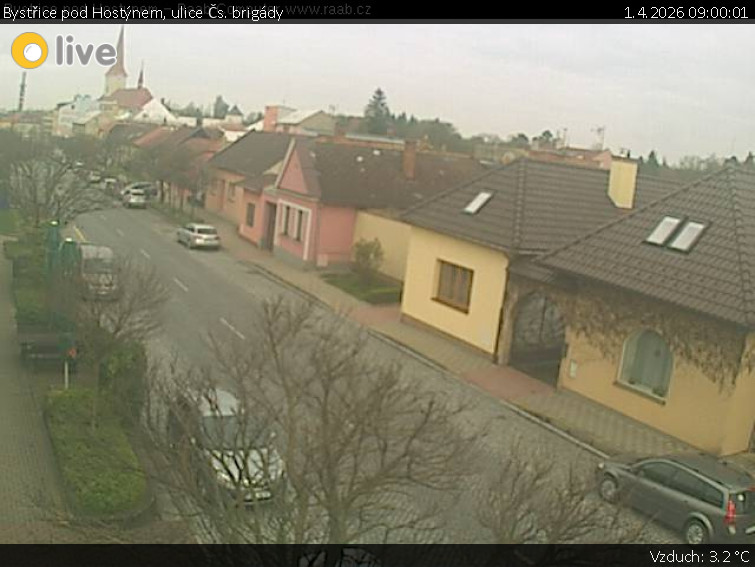 Město Bystřice pod Hostýnem - Bystřice pod Hostýnem, ulice Čs. brigády - 1.4.2026 v 09:00