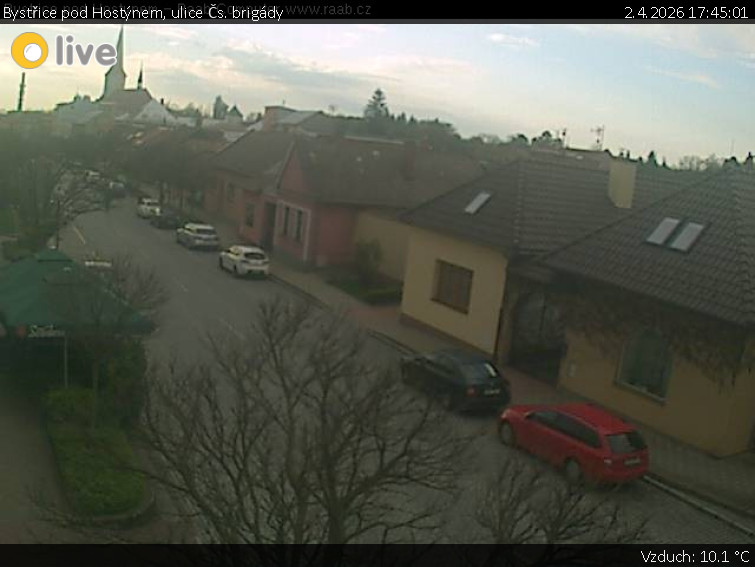 Město Bystřice pod Hostýnem - Bystřice pod Hostýnem, ulice Čs. brigády - 2.4.2026 v 17:45