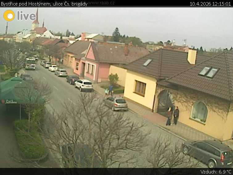 Město Bystřice pod Hostýnem - Bystřice pod Hostýnem, ulice Čs. brigády - 10.4.2026 v 12:15