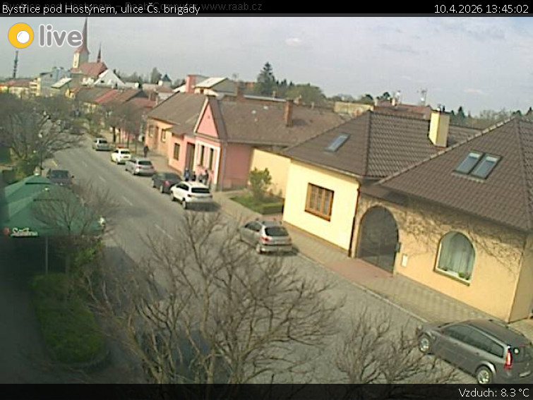Město Bystřice pod Hostýnem - Bystřice pod Hostýnem, ulice Čs. brigády - 10.4.2026 v 13:45