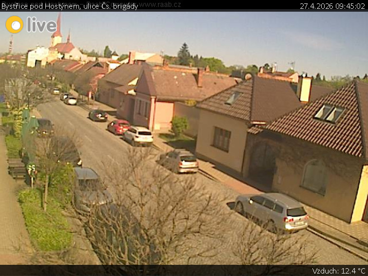 Město Bystřice pod Hostýnem - Bystřice pod Hostýnem, ulice Čs. brigády - 27.4.2026 v 09:45
