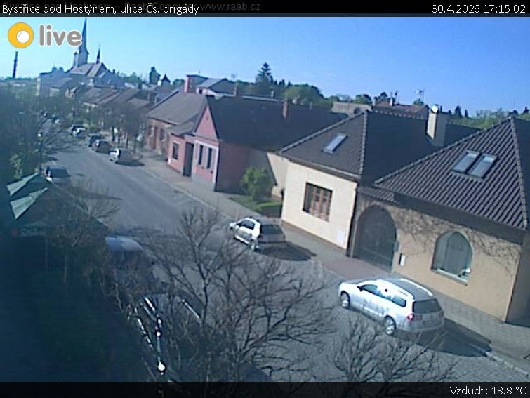 Město Bystřice pod Hostýnem - Bystřice pod Hostýnem, ulice Čs. brigády - 30.4.2026 v 17:15