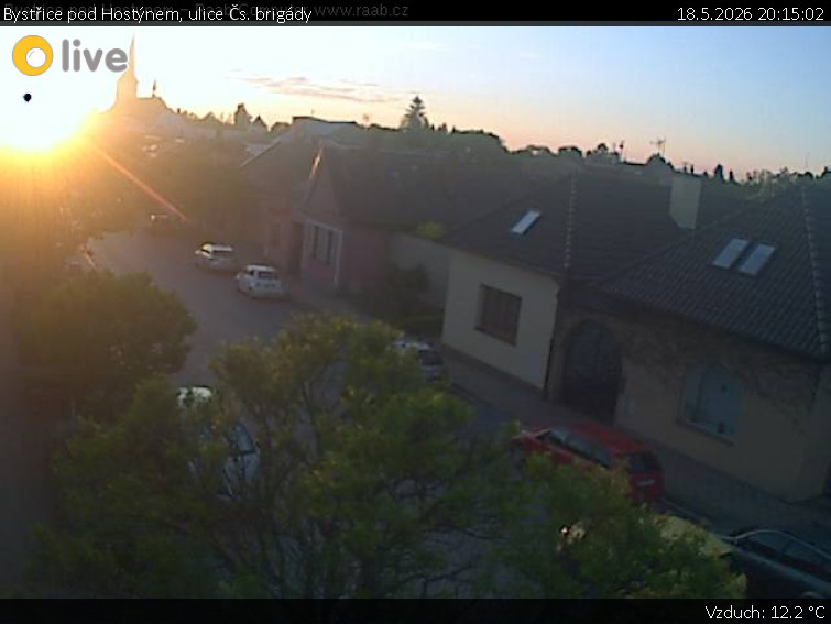 Město Bystřice pod Hostýnem - Bystřice pod Hostýnem, ulice Čs. brigády - 18.5.2026 v 20:15