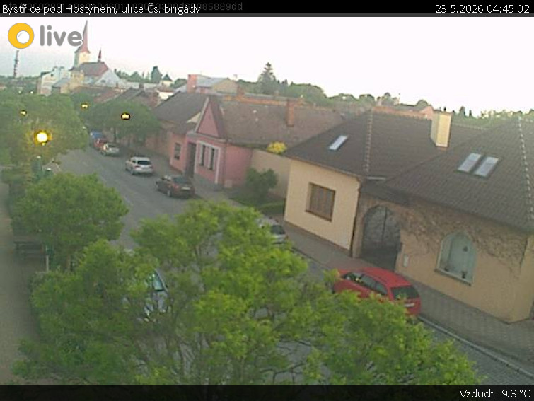 Město Bystřice pod Hostýnem - Bystřice pod Hostýnem, ulice Čs. brigády - 23.5.2026 v 04:45