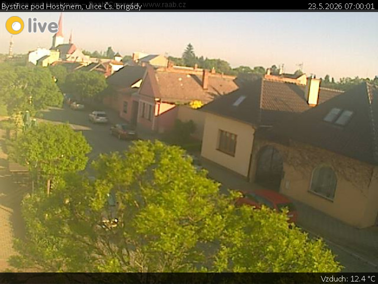 Město Bystřice pod Hostýnem - Bystřice pod Hostýnem, ulice Čs. brigády - 23.5.2026 v 07:00
