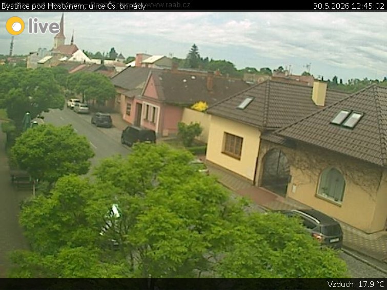 Město Bystřice pod Hostýnem - Bystřice pod Hostýnem, ulice Čs. brigády - 30.5.2026 v 12:45