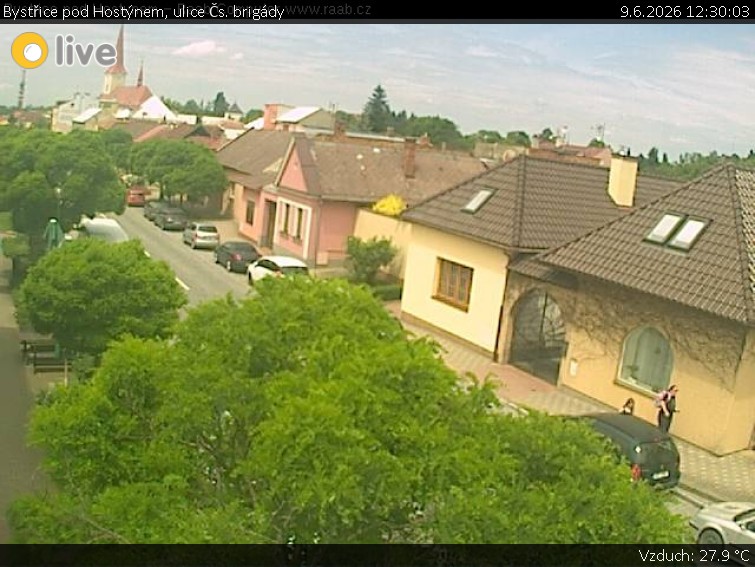 Město Bystřice pod Hostýnem - Bystřice pod Hostýnem, ulice Čs. brigády - 9.6.2026 v 12:30