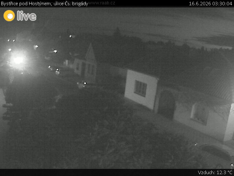 Město Bystřice pod Hostýnem - Bystřice pod Hostýnem, ulice Čs. brigády - 16.6.2026 v 03:30