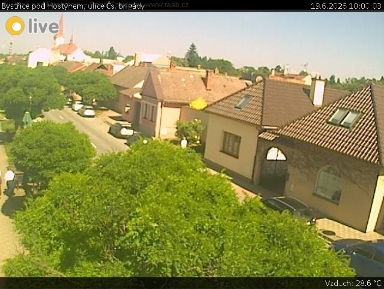 Město Bystřice pod Hostýnem - Bystřice pod Hostýnem, ulice Čs. brigády - 19.6.2026 v 10:00