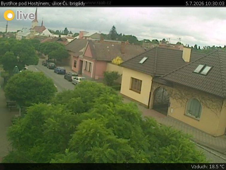 Město Bystřice pod Hostýnem - Bystřice pod Hostýnem, ulice Čs. brigády - 5.7.2026 v 10:30