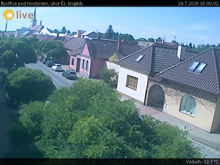 Město Bystřice pod Hostýnem - Bystřice pod Hostýnem, ulice Čs. brigády - 29.7.2026 v 16:00
