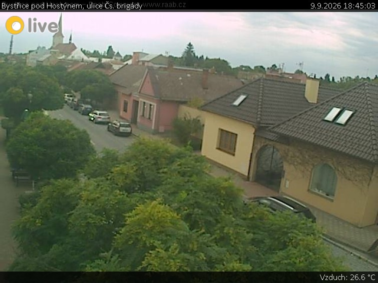 Město Bystřice pod Hostýnem - Bystřice pod Hostýnem, ulice Čs. brigády - 9.9.2026 v 18:45
