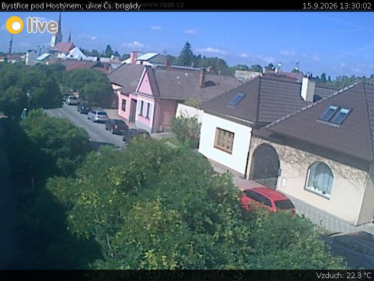 Město Bystřice pod Hostýnem - Bystřice pod Hostýnem, ulice Čs. brigády - 15.9.2026 v 13:30